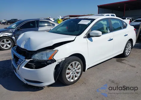 2015 Nissan Sentra Sv из США, поврежденный, VIN 3N1AB7AP9FY326044